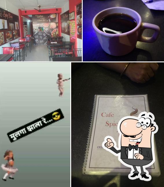 Check out how Cafe spicy treatssangliwadi looks inside