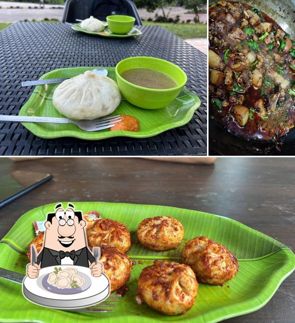 Dumplings at Pavillion Cafe
