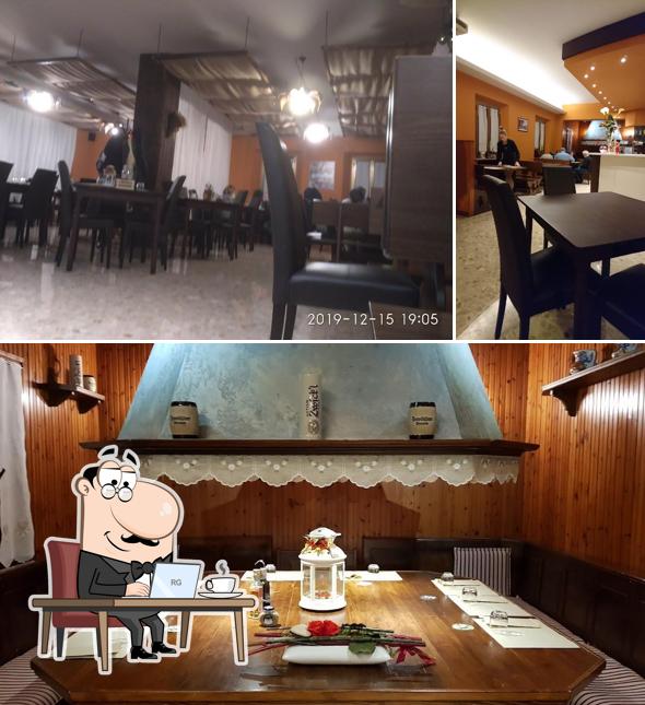 Gli interni di Pizzeria Antico Grano