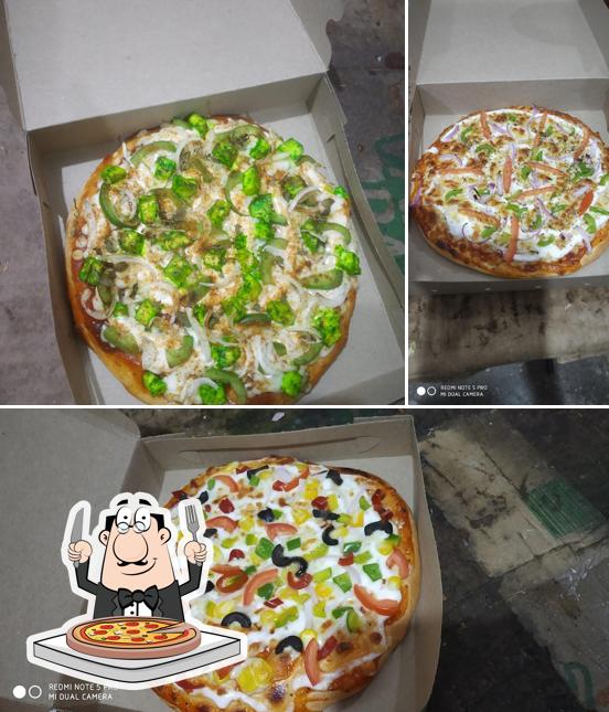 Order pizza at SUMAN pizza &burgar's