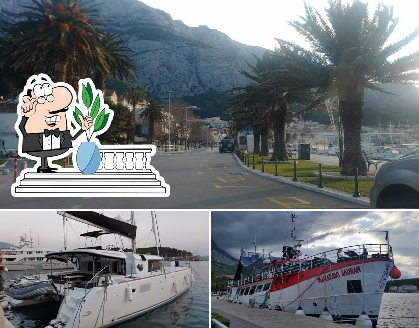 Gli esterni di Hotel Biokovo