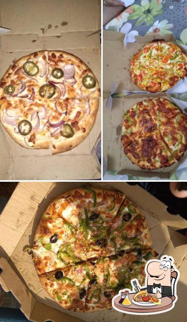 Order various types of pizza