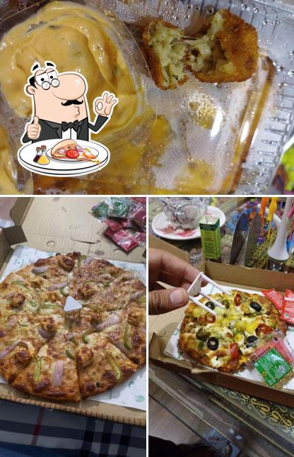 Pick various kinds of pizza