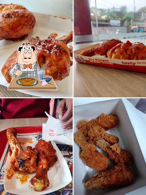 Chicken wings at KFC