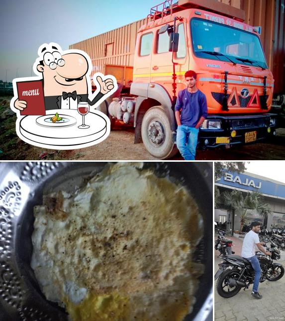 This is the image displaying food and exterior at Kushwaha Hotel Highway and Family Restaurant