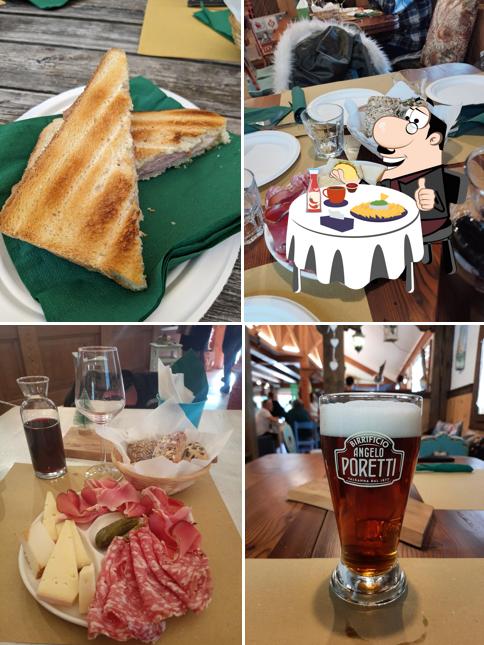 Piatto di formaggi al Bar Le Guane del Laghetto