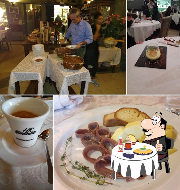 Piatto di formaggi al Hotel Ristorante Il Giardinetto