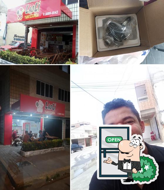 O exterior do LaoLí Yakissoba