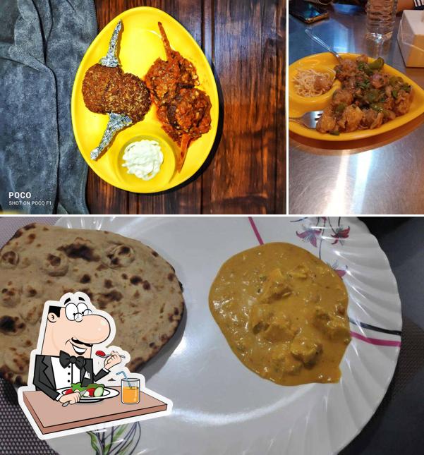 The restaurant's food and beverage