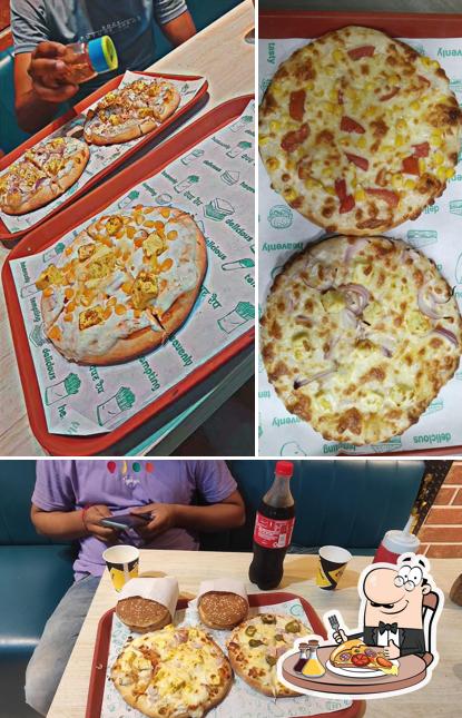 At Rocker's Pizza, you can get pizza