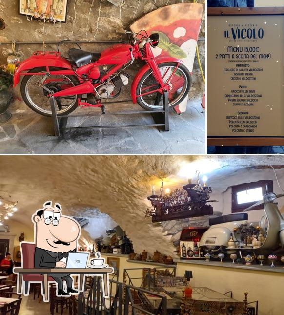 Dai un'occhiata agli interni di Il Vicolo - Osteria Tipica Valdostana e Pizzeria