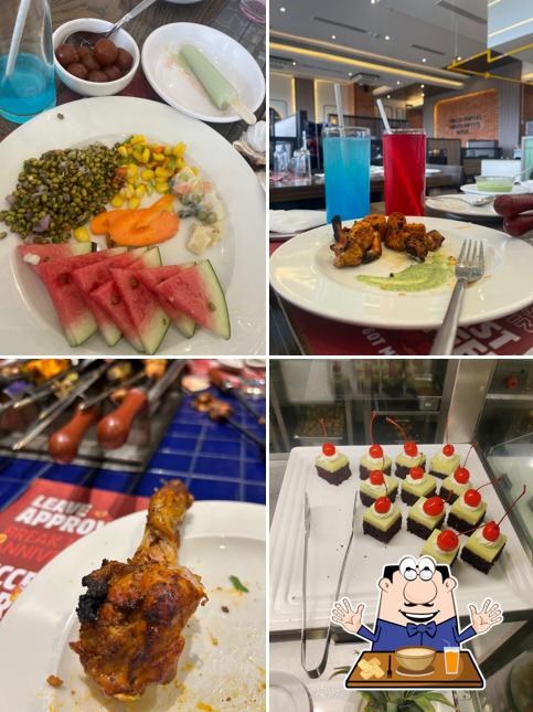Food at Barbeque Nation - Lulu Global Mall