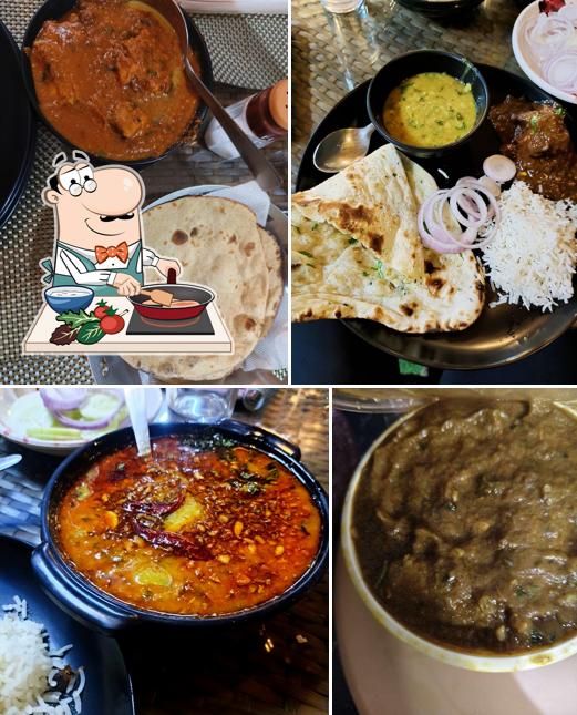 Chicken curry at Garhwali tadka