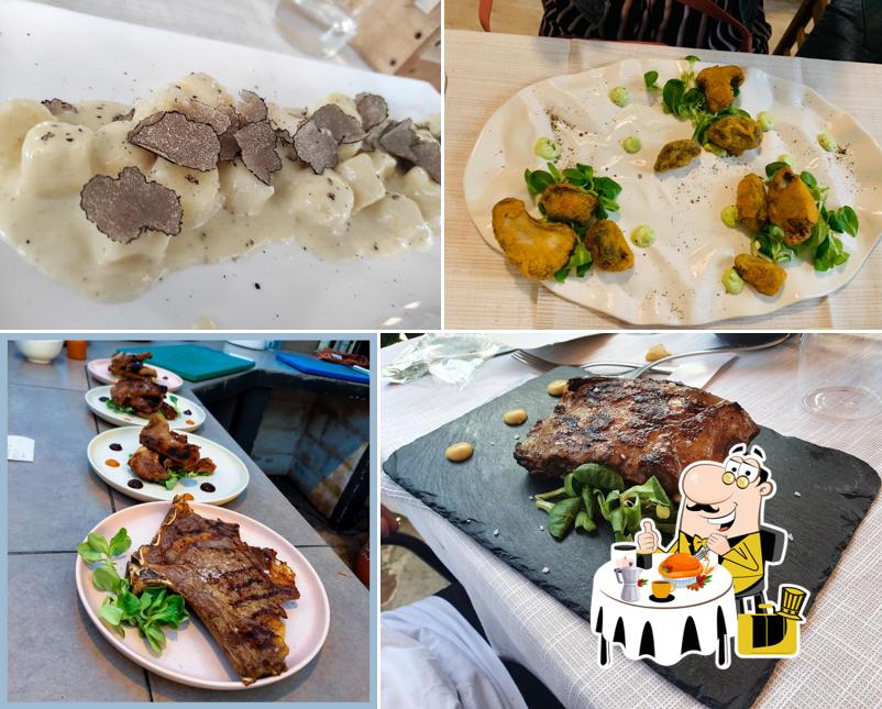 Platti al Trattoria Rocchetti