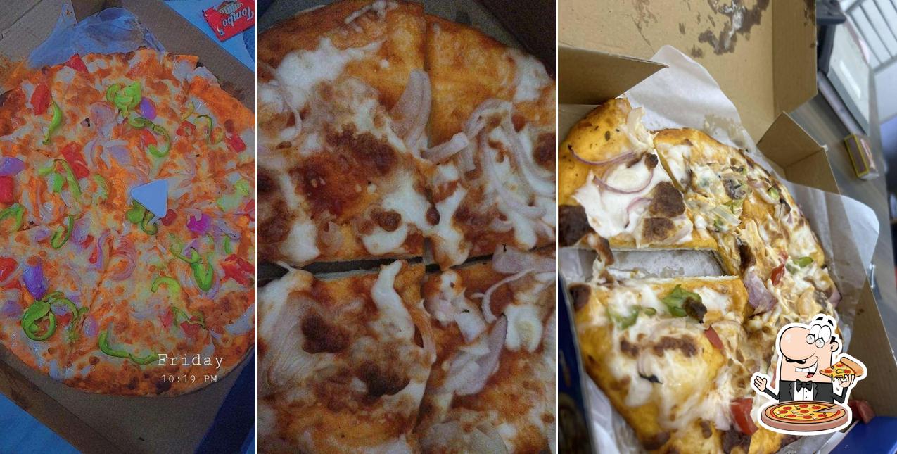 Get pizza at PIZZAA TIME