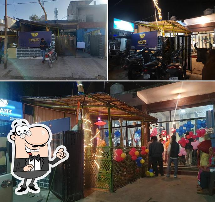 Pizza Ghar पिज्जा घर is distinguished by exterior and food