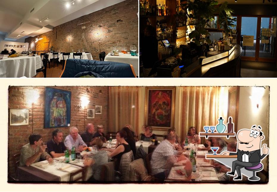 Gli interni di Trani - Osteria - Cocktail Bar