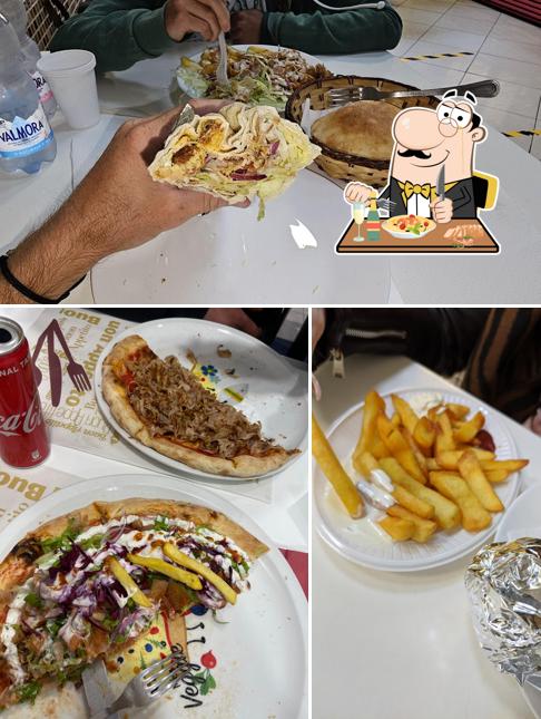 Panino con maiale stirato al Pizza Kebab Helal