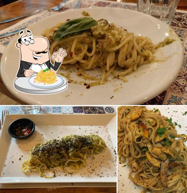 Spaghetti alla carbonara al Status Quo