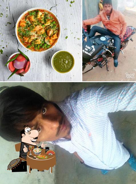 Food at Veeru dhaba