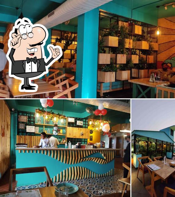 Check out how The Terai Restaurant, Banquet Hall & Rooftop Bar looks inside