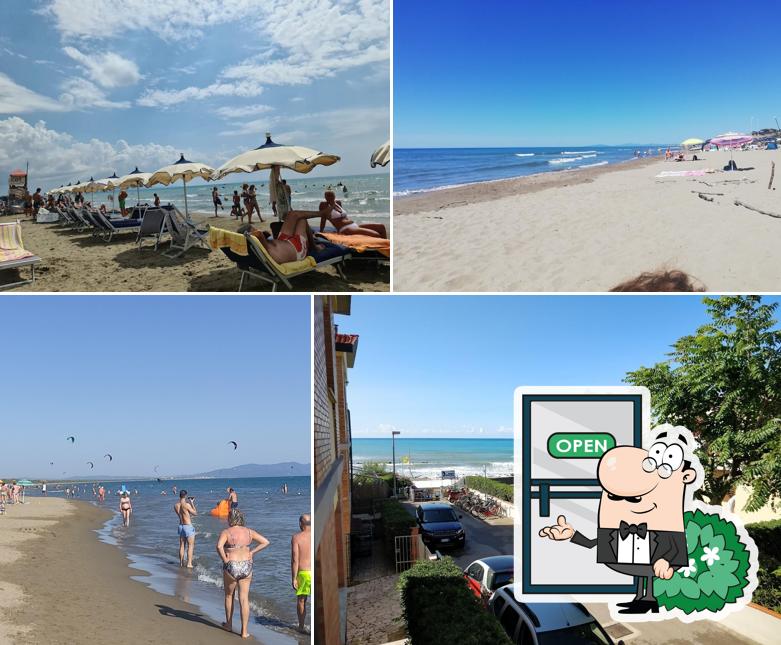 Puoi goderti l'aria fresca dal dehors di Bagno Medusa