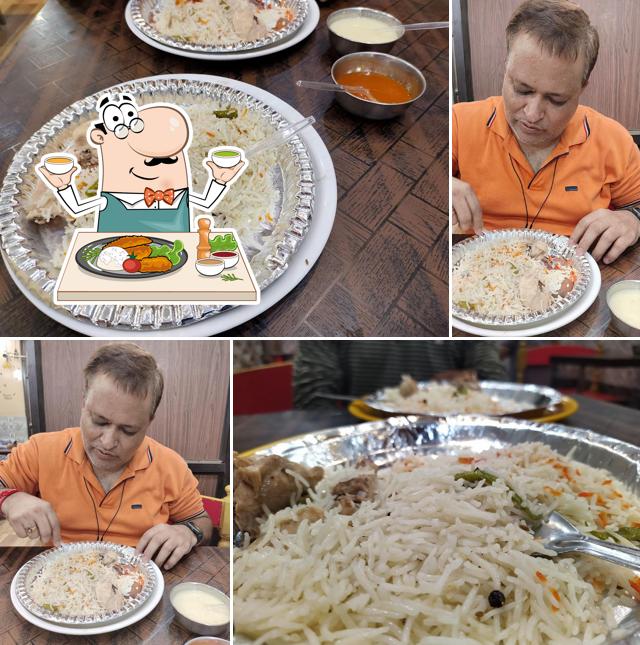 Biryani at Alam Biryani عالم بریانی
