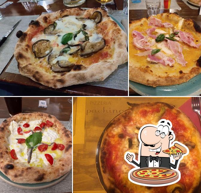 Ordina tra le molte varianti di pizza