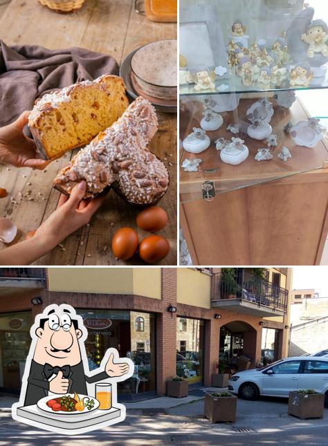 Dai un’occhiata alla immagine che presenta la cibo e esterno di Pasticceria Mela