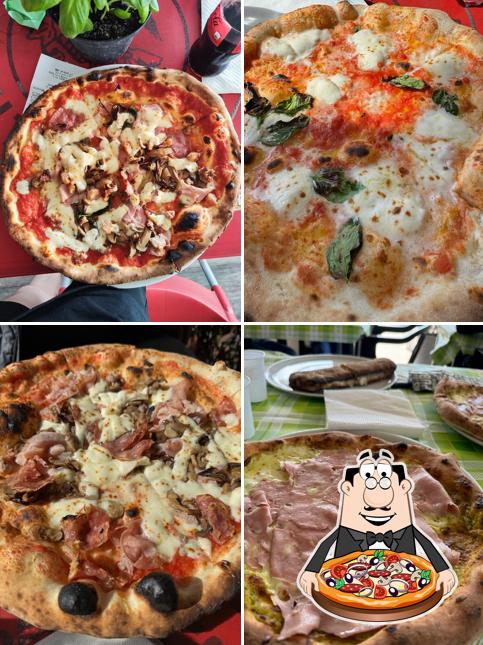 A Pizzeria Mani In Pasta, puoi ordinare una bella pizza