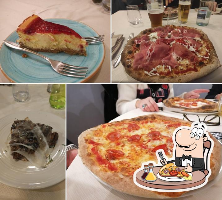 A Ristorante Pizzeria al Mulino, puoi ordinare una bella pizza