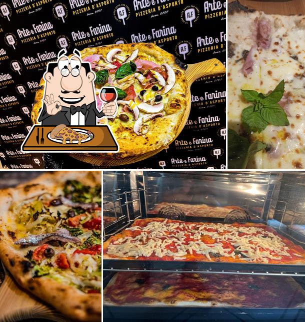 Prenditi tra le svariate varianti di pizza