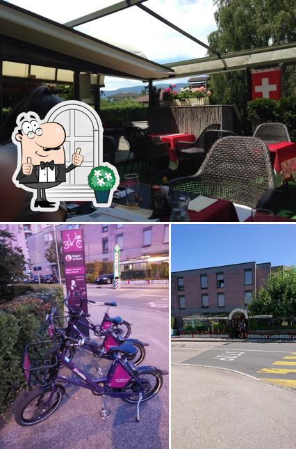 Gli esterni di Les Glycines Nyon SA