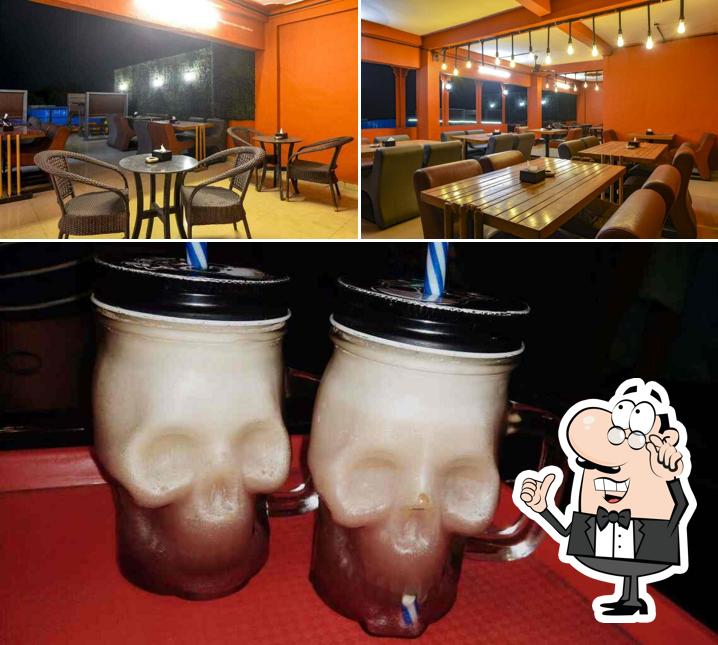 The interior of BYOB Resto