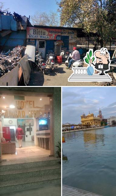 The image of exterior and interior at Bittu Meat Wala