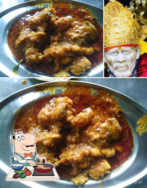 Chicken curry at HOTEL BUTU SAHU