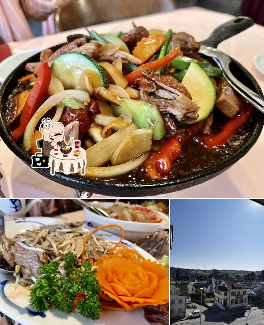 Tra le diverse cose da Restaurant Jun Garden si possono trovare la cibo e esterno