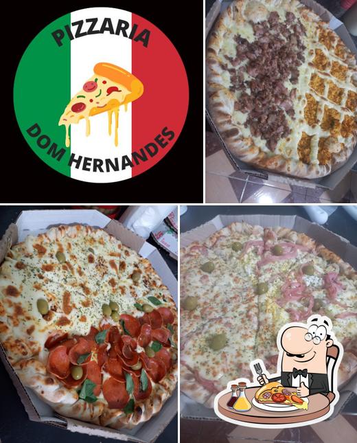 No Pizzaria Dom Hernandes, você pode pedir pizza