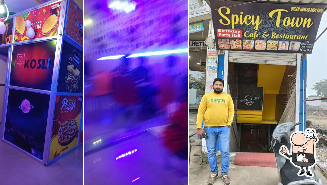 The exterior of Spicy Town Cafe And Restaurant