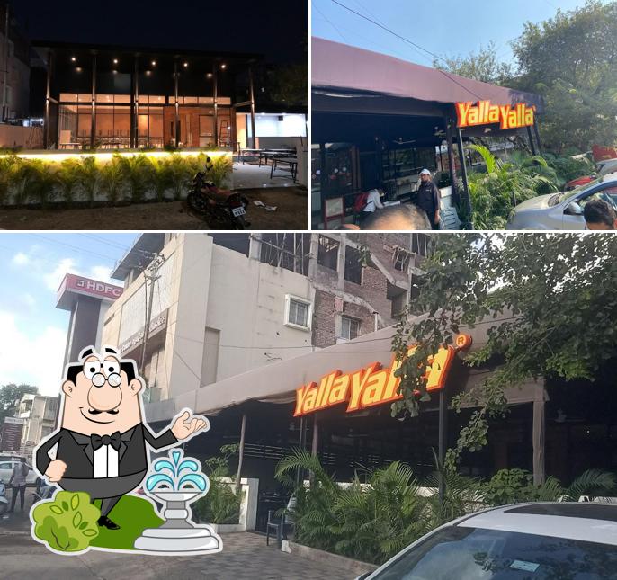 Check out how Yalla Yalla looks outside