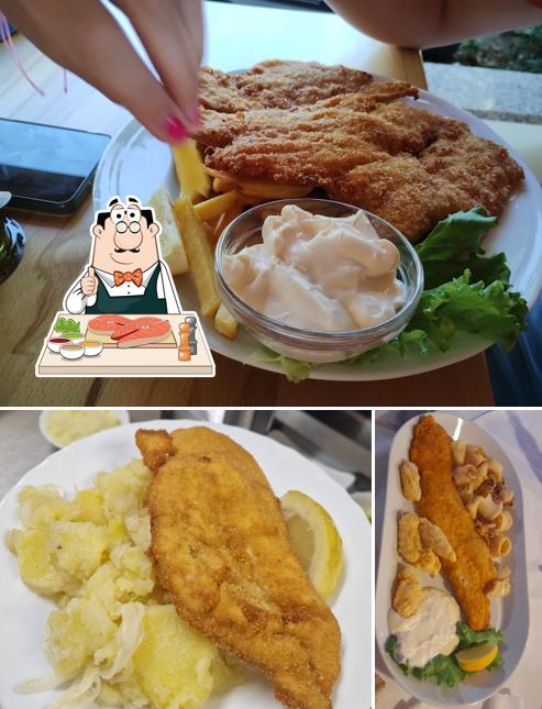 Fish and chips al Grill Dok