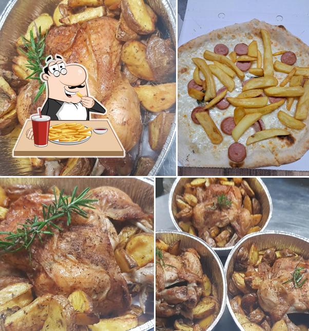 Patatine fritte al Pizzeria e Rosticceria "L'Antica Borgata"