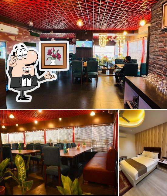 Check out how Silver Plate Restaurant Hardik Palacio Luxa Varanasi looks inside