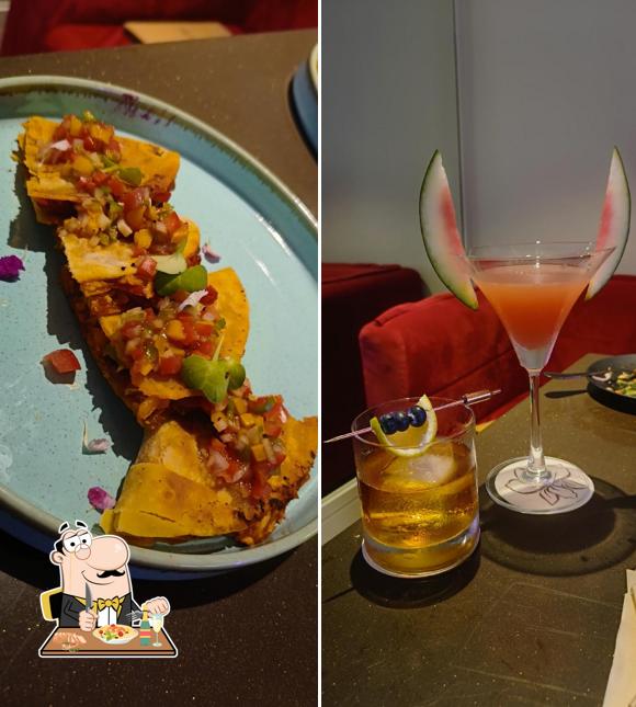 Food at The Merlin's Karaoke Bar - The Orchid