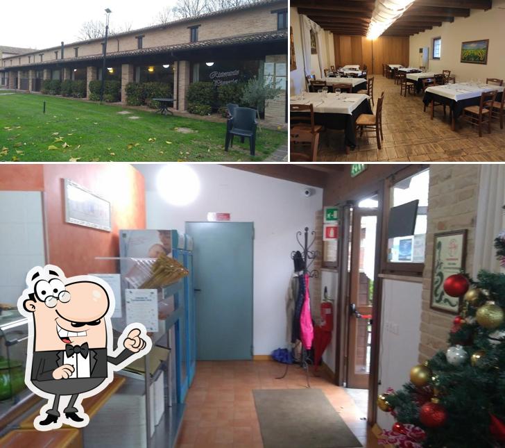 Gli interni di La Foresteria