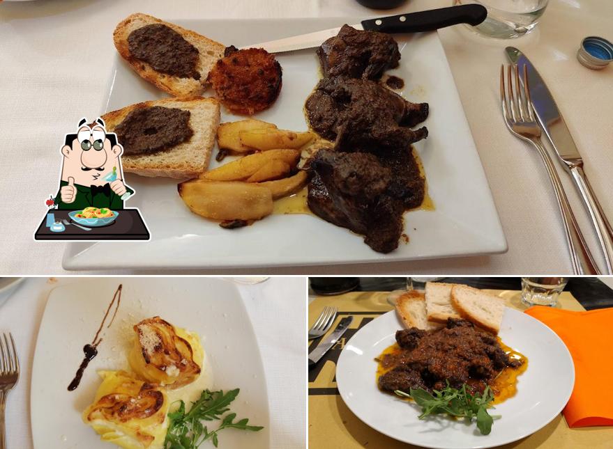 Cibo al Trattoria del Moro Aronne