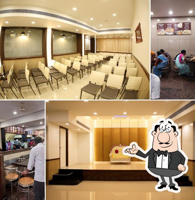 The interior of Hotel Parijatha and Party Hall