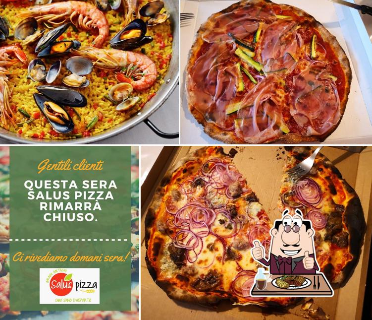 Scegli i un pasto a base di carne a Salus pizza