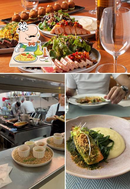 Comida em Quintal Mediterrâneo