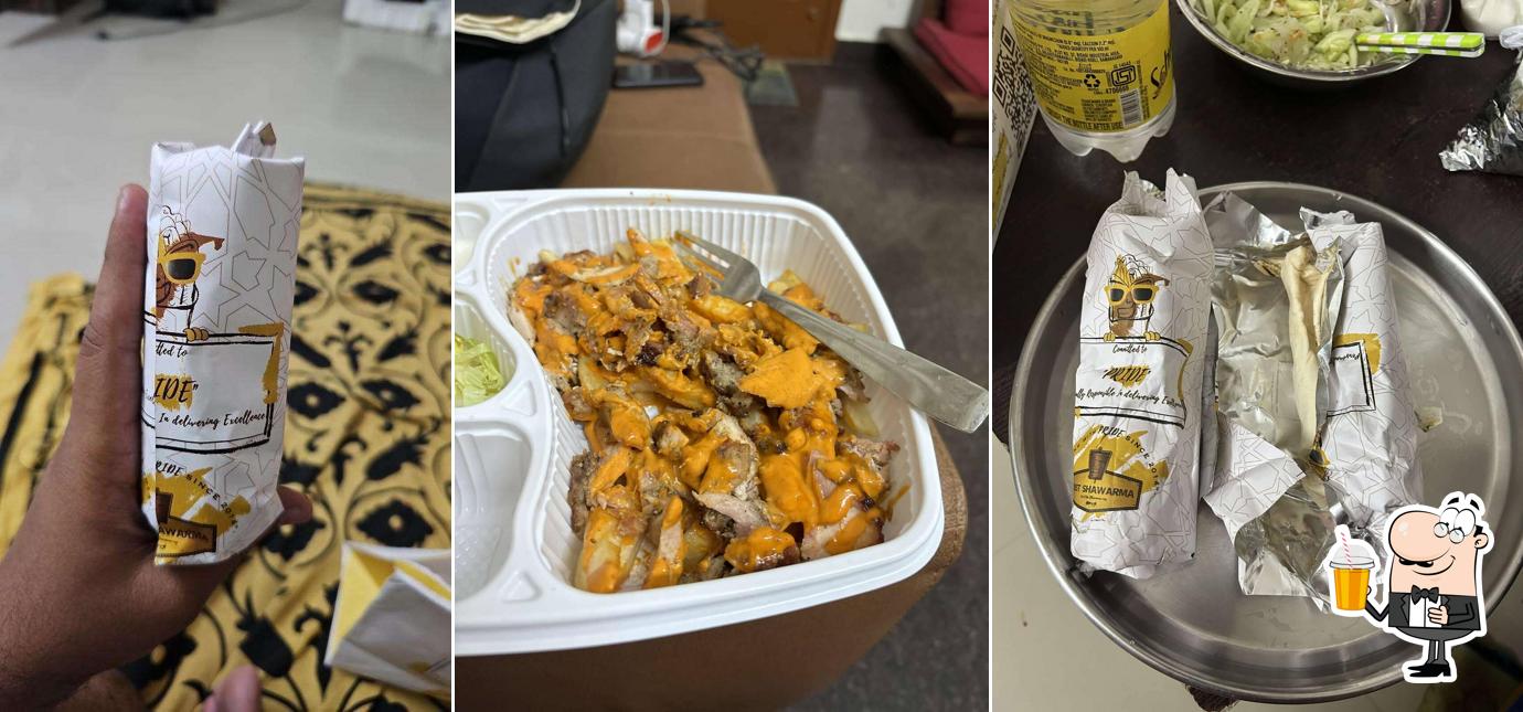 Enjoy a beverage at Just Chinese